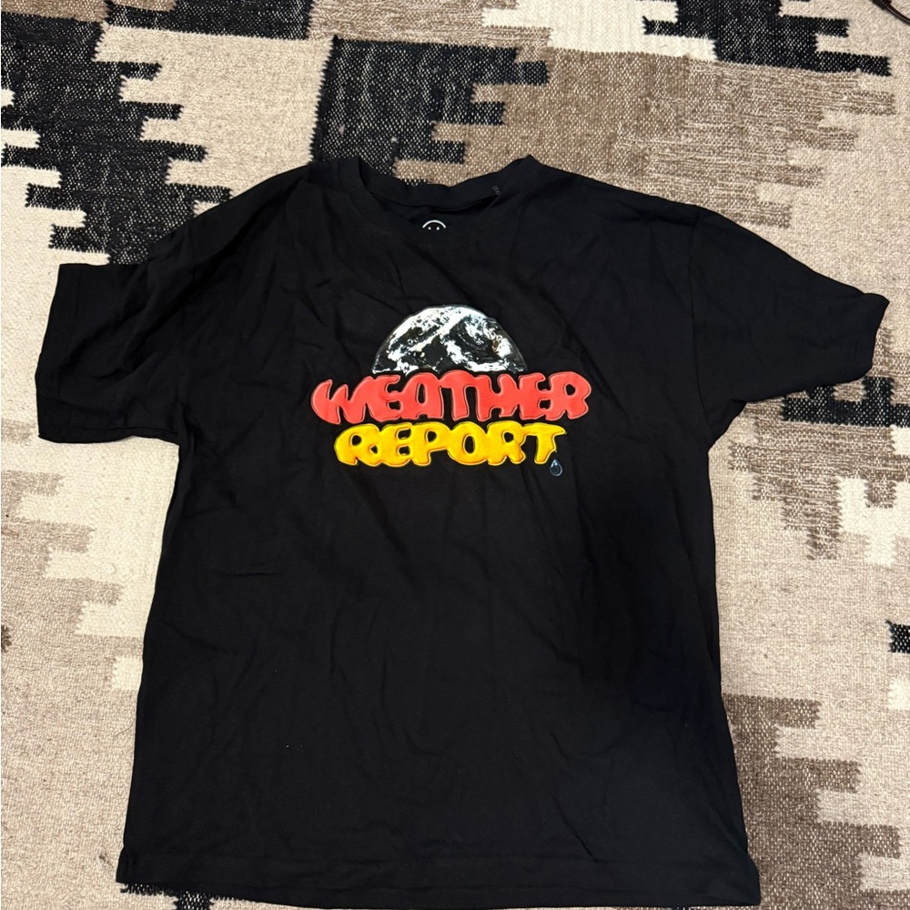 Weather Report Black T-Shirt